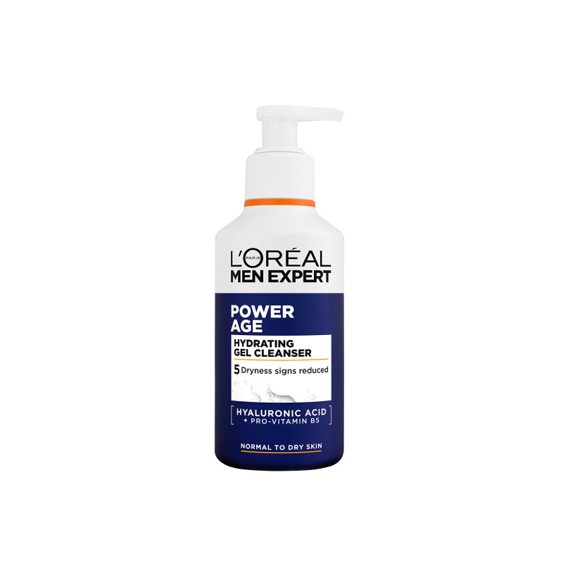 L'Oréal Paris Čistící gel Power Age Hydrating Gel Cleanser 260 ml