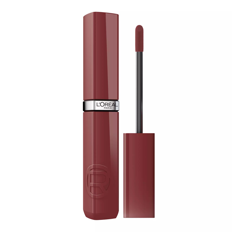 L’Oréal Paris Infaillible Laque Resistance dlouhotrvající tekutá rtěnka dodávající hydrataci a lesk odstín 625 Mid Bordeaux 4.3 ml