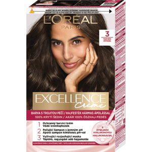 Excellence creme 3.0 tmavě hnědá