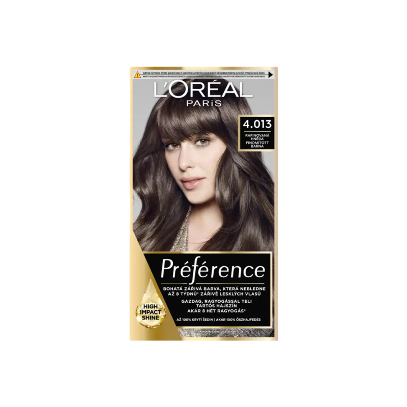L’Oréal Paris Préférence barva na vlasy odstín 4.013 1 ks