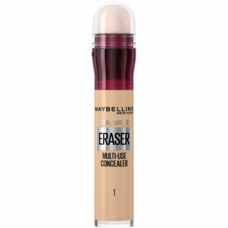 MAYBELLINE NEW YORK Instant Anti Age Eraser tekutý korektor s houbičkovým aplikátorem odstín 01 Light 6.8 ml