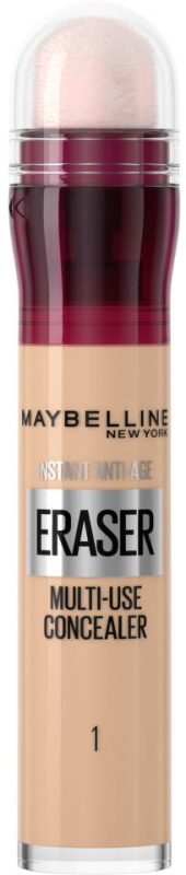 MAYBELLINE NEW YORK Instant Anti Age Eraser tekutý korektor s houbičkovým aplikátorem odstín 01 Light 6.8 ml