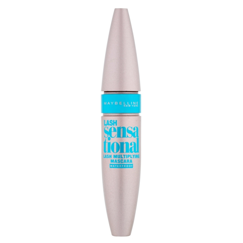 MAYBELLINE NEW YORK Lash Sensational voděodolná řasenka pro prodloužení, natočení a objem odstín Black 9.4 ml