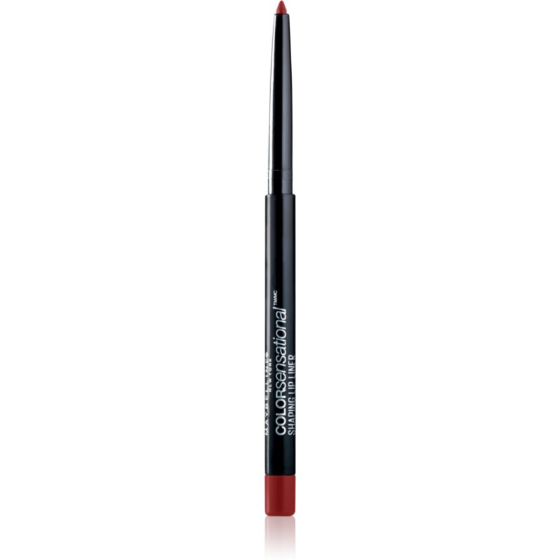 MAYBELLINE NEW YORK Color Sensational Shaping Lip Liner tužka na rty s ořezávátkem odstín 90 Brick Red 1.2 g