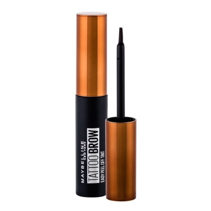 MAYBELLINE NEW YORK Tattoo Brow semipermanentní gelová barva na obočí odstín Medium Brown 4.6 g