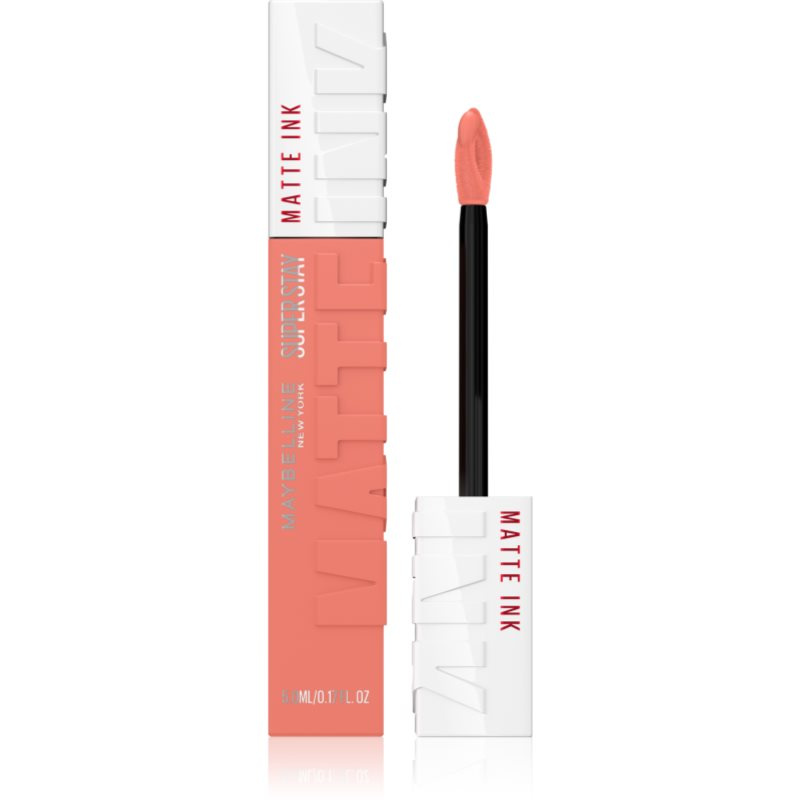 MAYBELLINE NEW YORK SuperStay Matte Ink matná tekutá rtěnka pro dlouhotrvající efekt odstín 60 Poet 5 ml