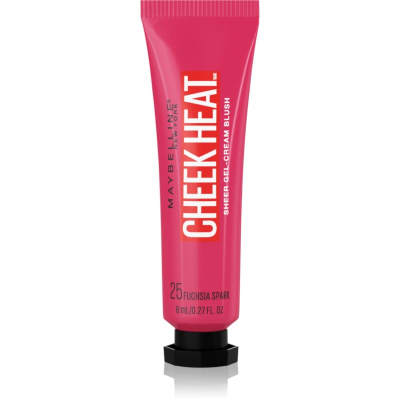 MAYBELLINE NEW YORK Face Studio Cheek Heat krémová tvářenka odstín 25 Fuchsia Spark 10 ml