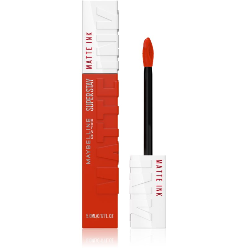 MAYBELLINE NEW YORK SuperStay Matte Ink matná tekutá rtěnka pro dlouhotrvající efekt odstín 330 Innovator 5 ml