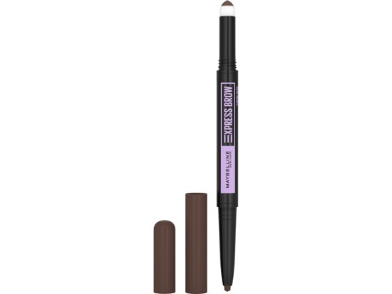 MAYBELLINE NEW YORK Express Brow Satin Duo tužka a pudr na obočí duo odstín 04 - Dark Brown