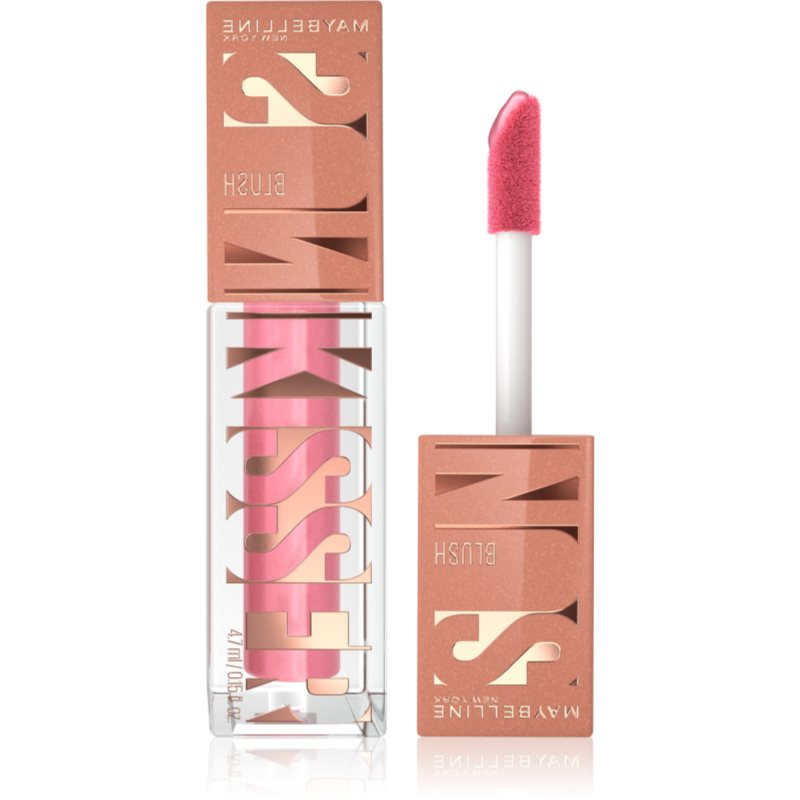 MAYBELLINE NEW YORK Sunkisser tekutá tvářenka odstín 05 Blazing Blush 4.7 ml