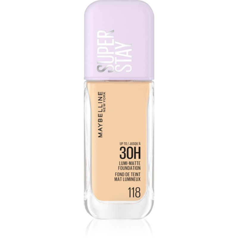 MAYBELLINE NEW YORK SuperStay Lumi-Matte dlouhotrvající make-up odstín 118 35 ml