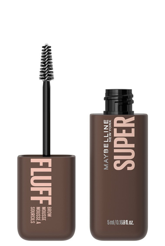 MAYBELLINE NEW YORK Super Fluff Mousse gel na obočí odstín 260 Deep Brown 5 ml