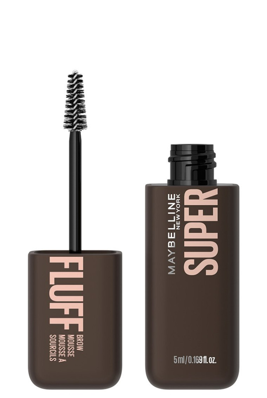 MAYBELLINE NEW YORK Super Fluff Mousse gel na obočí odstín 262 Black Brown 5 ml