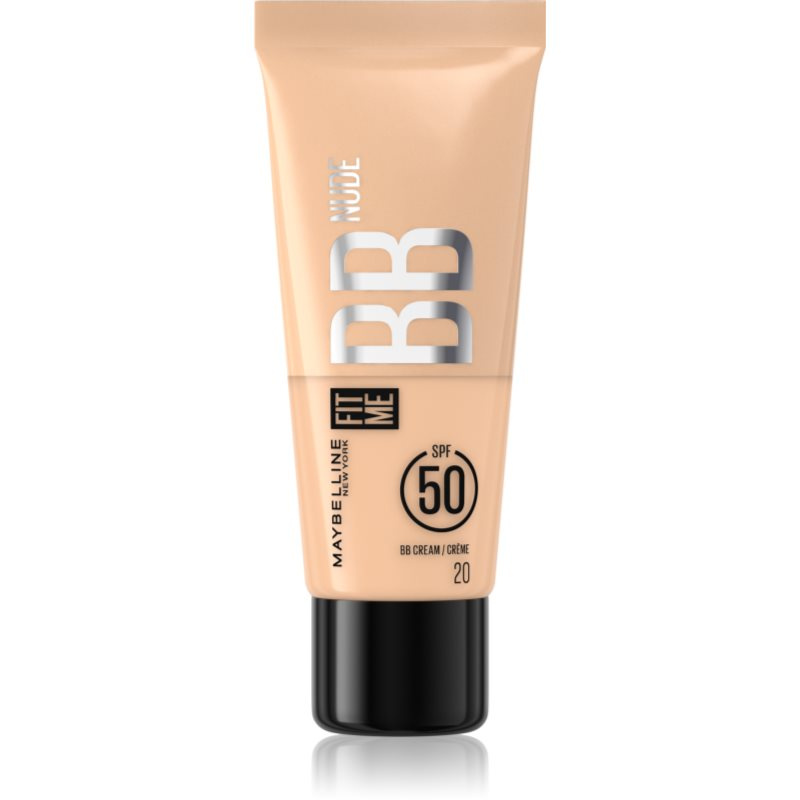 MAYBELLINE NEW YORK Fit Me! BB BB krém SPF 50 odstín 20 30 ml