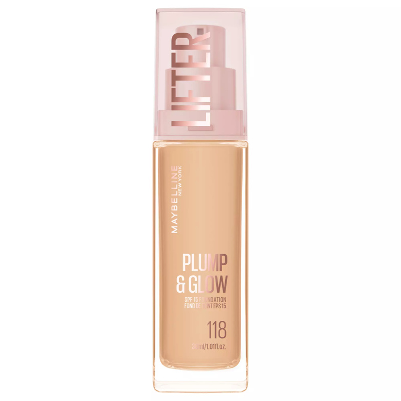 Maybelline Make-up SPF 15 Plump & Glow Lifter Foundation 30 ml 118
