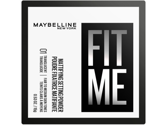 Maybelline New York Face Fit Me Loose Powder 01 Transculent Pudr 15 g