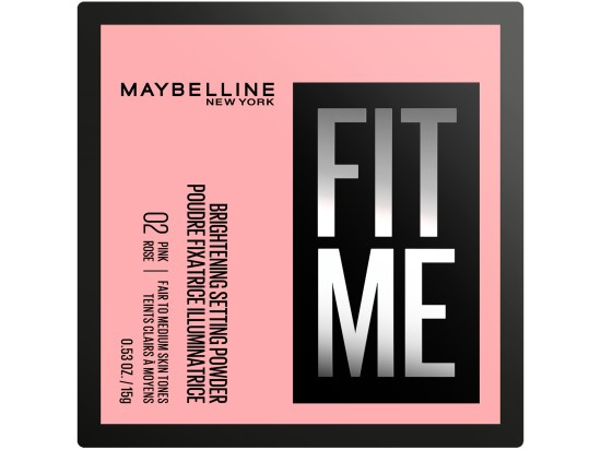 Maybelline New York Face Fit Me Loose Powder 02 Pink Pudr 15 g