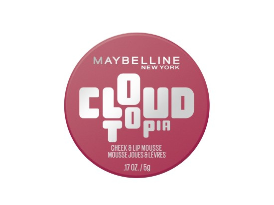 Maybelline Multifunkční pěna na rty a tváře CloudTopia Mousse 5 g 02 Ethereal Rouge