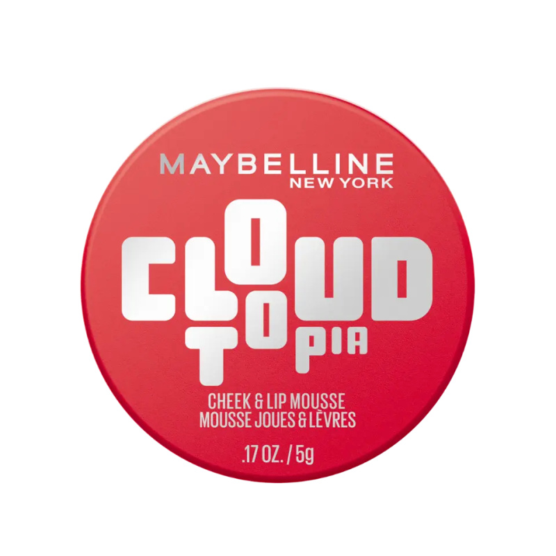 Maybelline Multifunkční pěna na rty a tváře CloudTopia Mousse 5 g 03 Divine Crimson