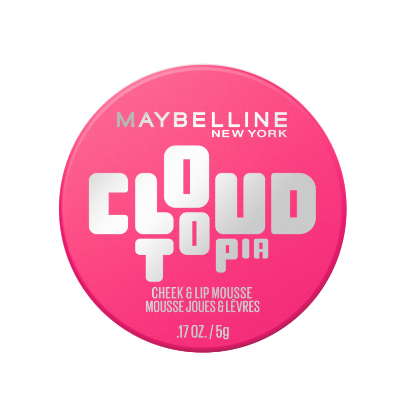 Maybelline Multifunkční pěna na rty a tváře CloudTopia Mousse 5 g 04 Pink DayDream