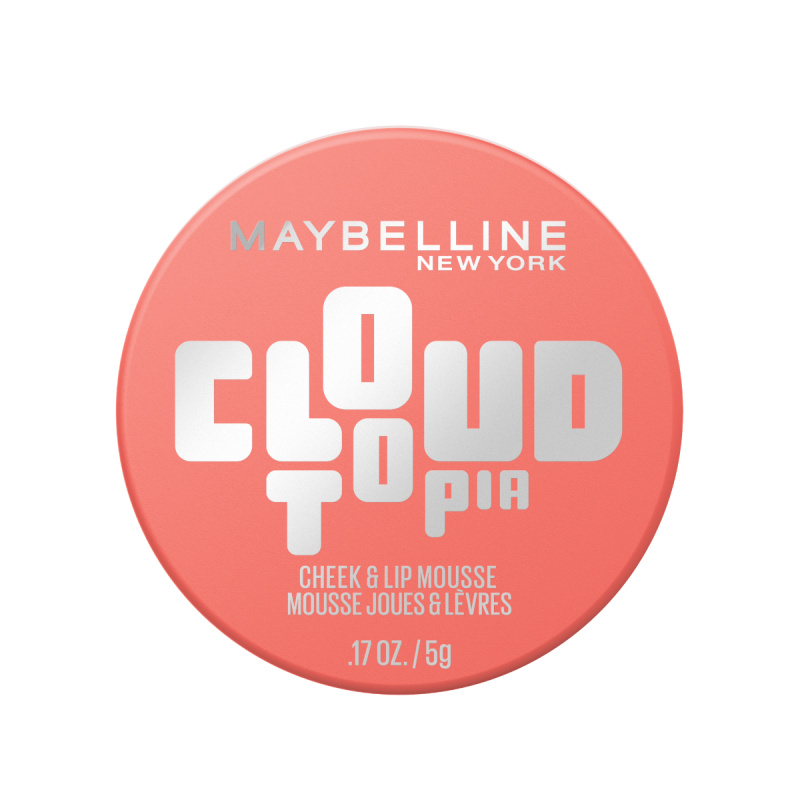 Maybelline Multifunkční pěna na rty a tváře CloudTopia Mousse 5 g 05 Coral Illusion