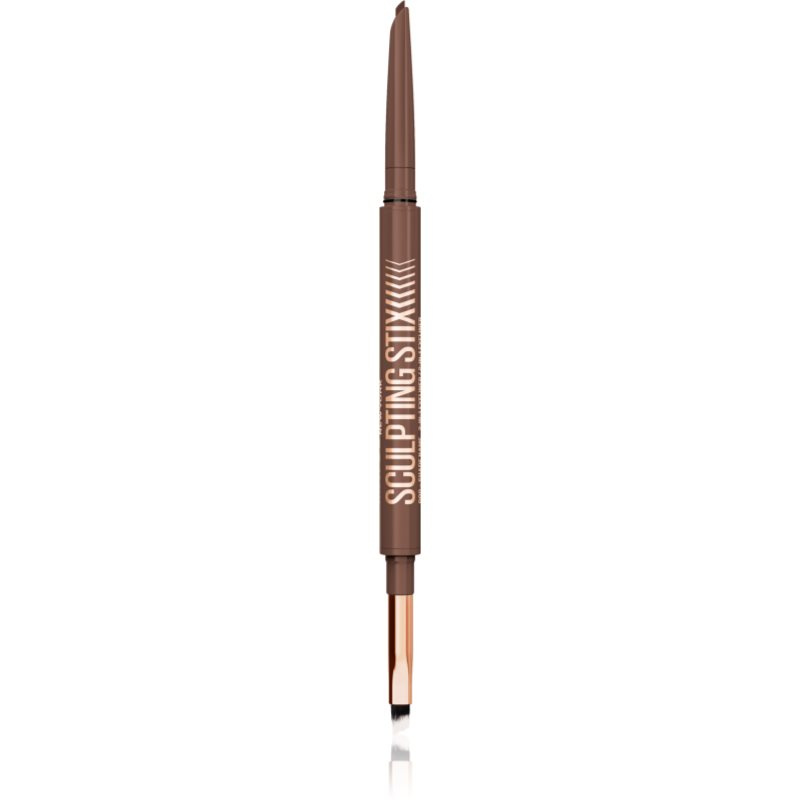 MAYBELLINE NEW YORK Sculpting Stix automatická tužka na oči se štětečkem odstín 014 Mocha Contour 1 ks