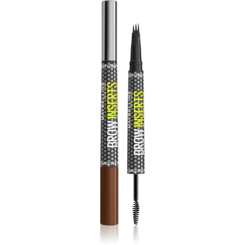 Maybelline Oboustranný fix na obočí s trojitým hrotem Brow Inserts 1 ks 4