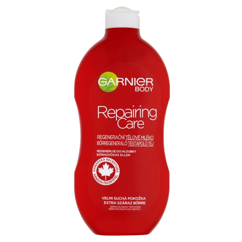 Garnier Repairing Care regenerační tělové mléko pro velmi suchou pokožku 400 ml