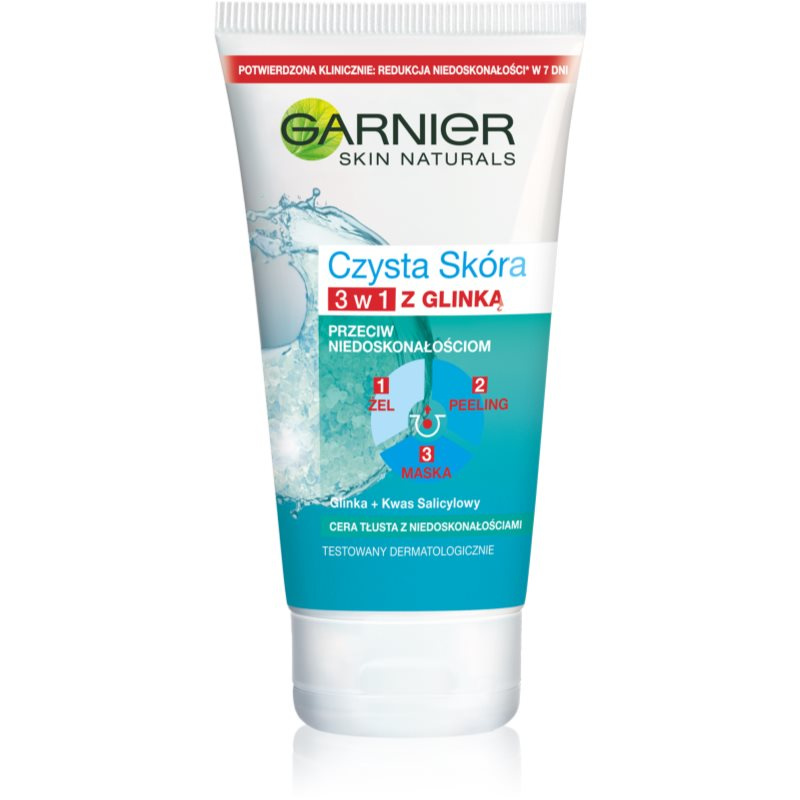 Garnier Pure čisticí peeling 3 v 1 150 ml