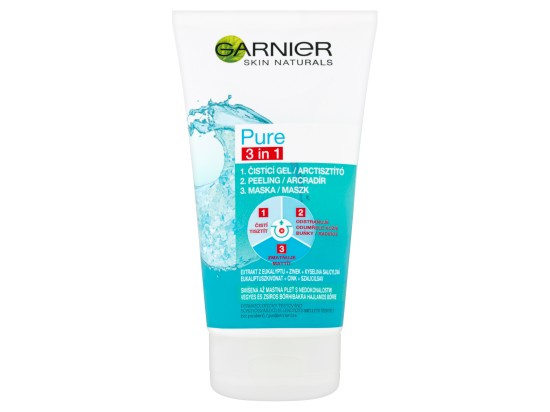 Garnier Pure čisticí peeling 3 v 1 150 ml