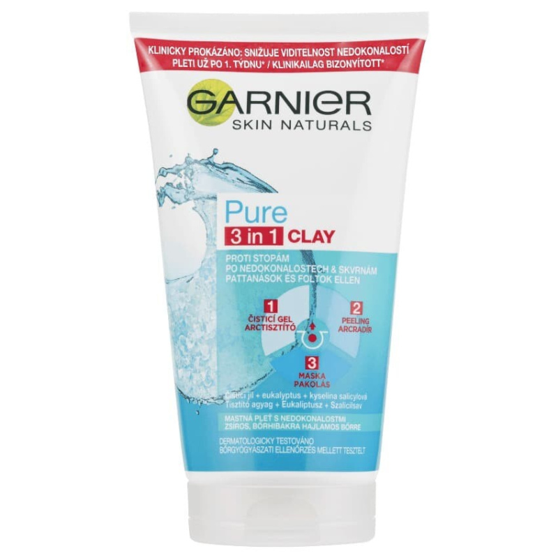 Garnier Pure čisticí peeling 3 v 1 150 ml