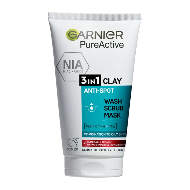 Garnier Pure čisticí peeling 3 v 1 150 ml