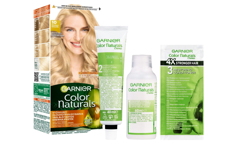 Garnier Color Naturals Creme barva na vlasy odstín 10 Natural Ultra Light Blond 1 ks