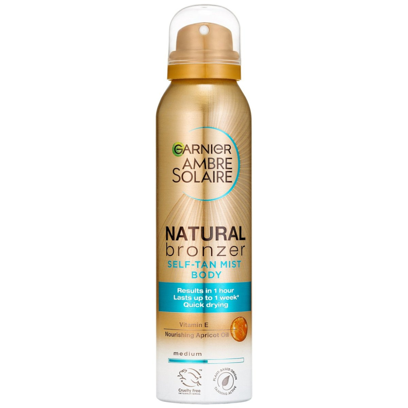 Garnier Ambre Solaire Natural Bronzer samoopalovací mlha na tělo 150 ml