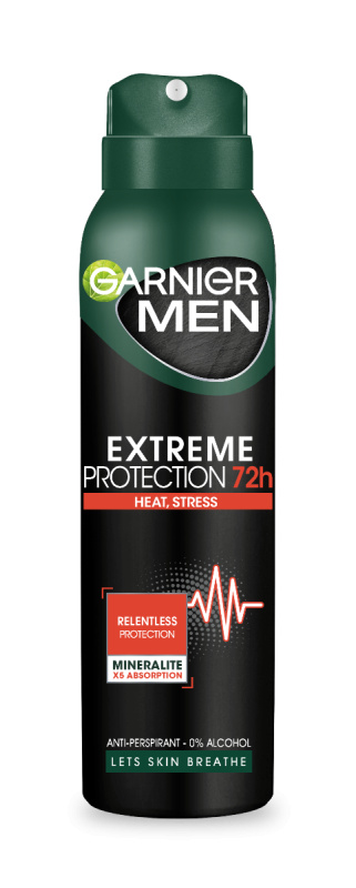 Garnier Men Mineral Extreme antiperspirant ve spreji 72h 150 ml