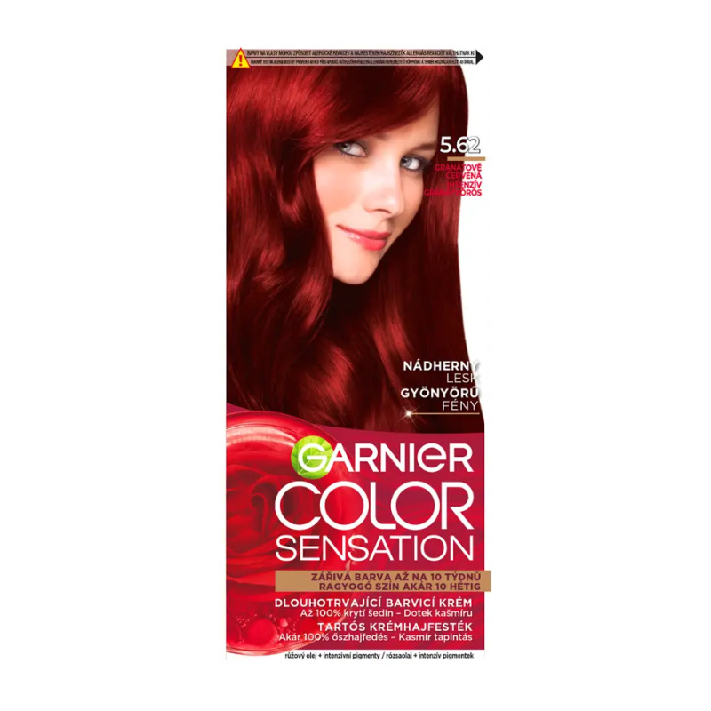 Garnier Color Sensation barva na vlasy odstín 5.62 Intense Garnet 1 ks