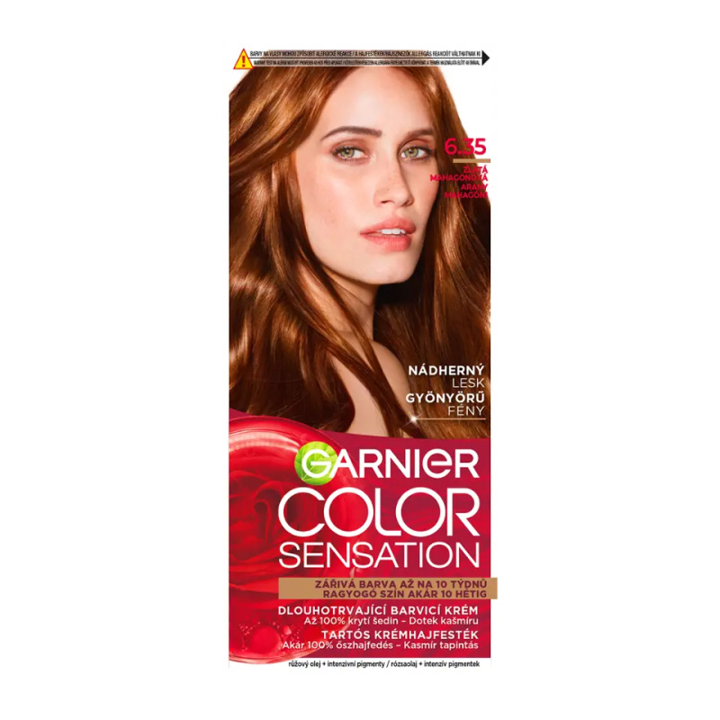 Garnier Color Sensation barva na vlasy odstín 6.35 Chic Brown 1 ks