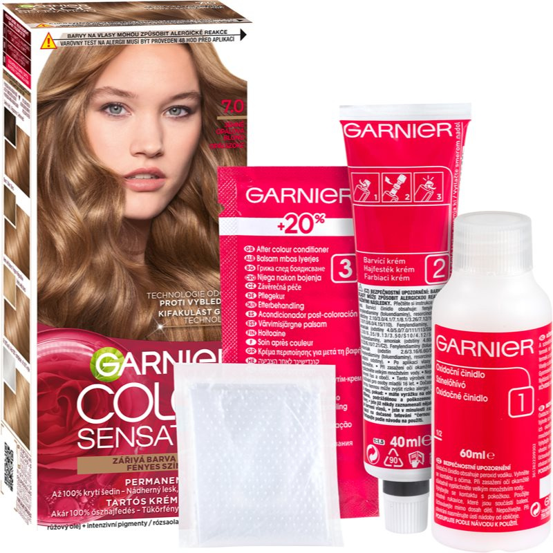 Garnier Color Sensation barva na vlasy odstín 7.0 Opal Blond 1 ks