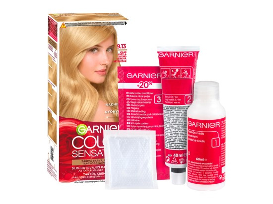 Garnier Color Sensation barva na vlasy odstín 9.13 Beige Blond 1 ks