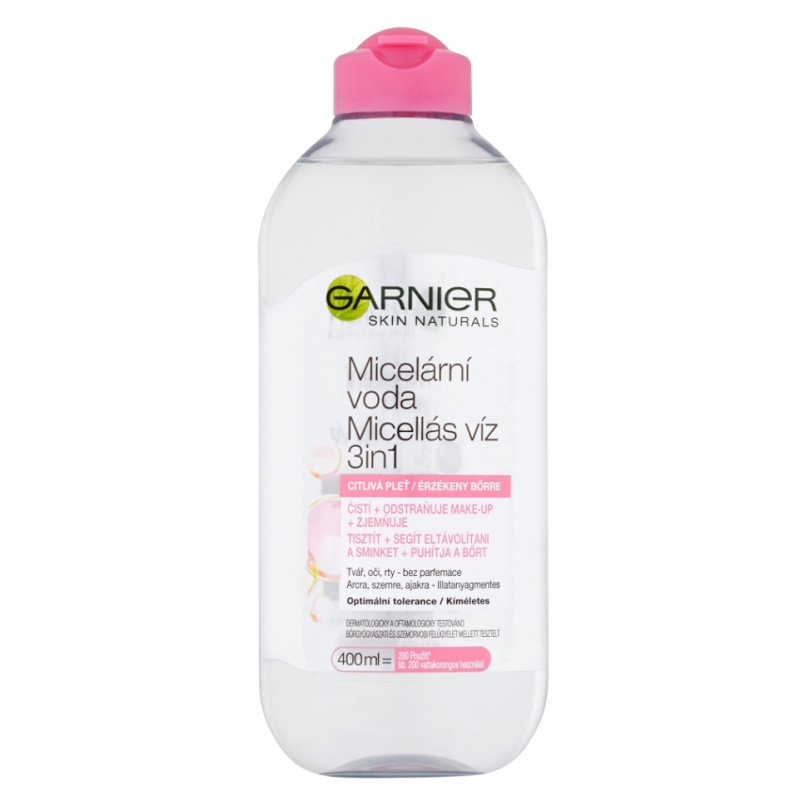 Garnier Skin Naturals micelární voda pro citlivou pleť 400 ml