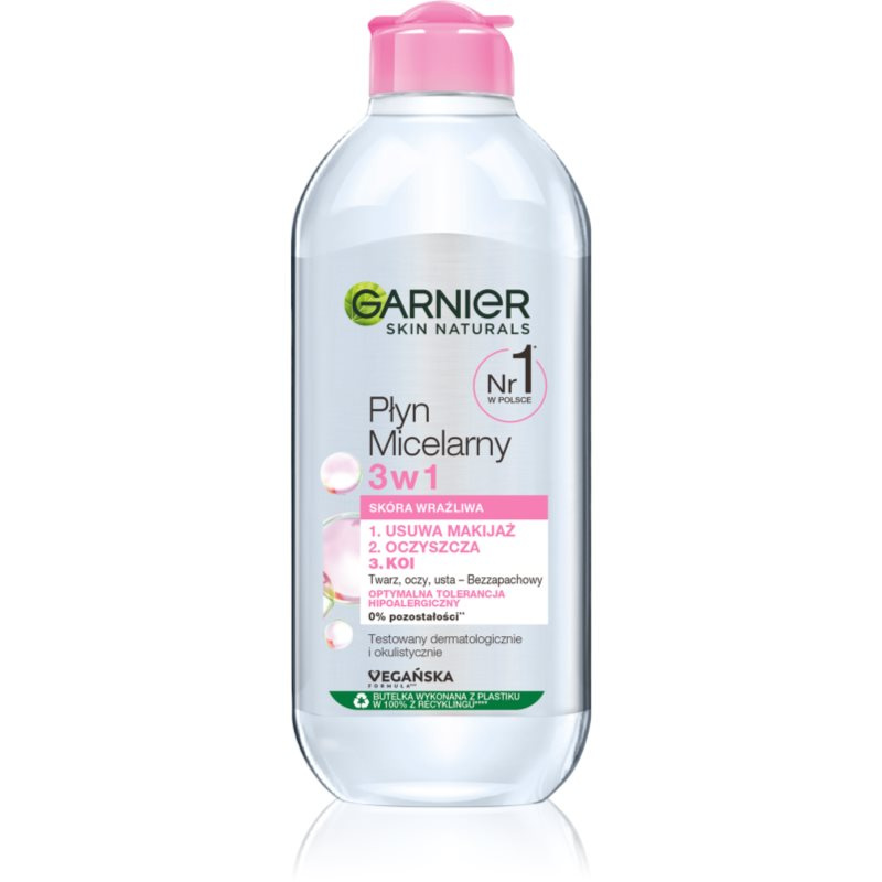 Garnier Skin Naturals micelární voda pro citlivou pleť 400 ml