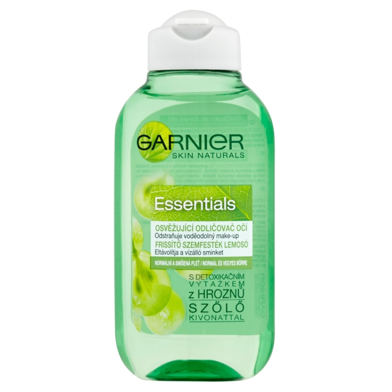 Garnier Essentials osvěžující odličovač očí pro normální až smíšenou pleť 125 ml