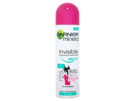 Garnier Mineral Invisible antiperspirant ve spreji 150 ml