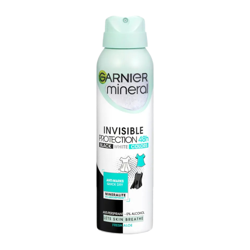 Garnier Mineral Invisible antiperspirant ve spreji 150 ml