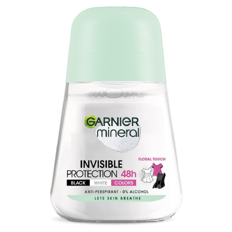 Garnier Mineral Invisible antiperspirant roll-on 50 ml