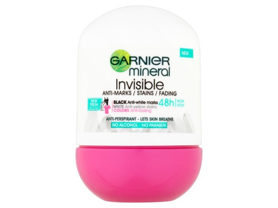 Garnier Mineral Invisible antiperspirant roll-on 50 ml