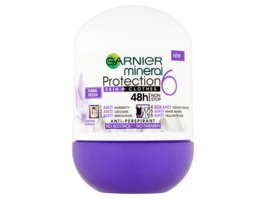 Garnier Mineral 5 Protection antiperspirant roll-on 48h (Floral Fresh) 50 ml