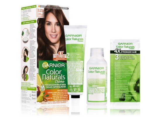Garnier Color Naturals jiskřivá tmavě hnědá 3.23