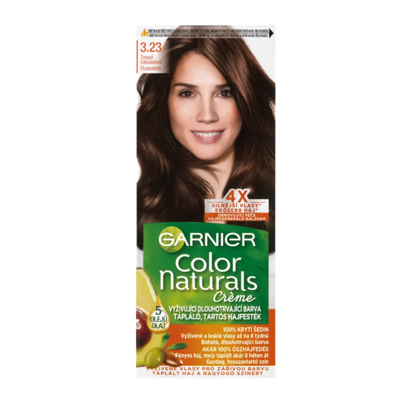 Garnier Color Naturals jiskřivá tmavě hnědá 3.23