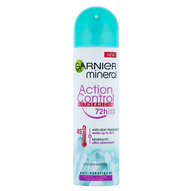 Garnier Mineral Action Control Thermic deodorační antiperspirant ve spreji 150 ml